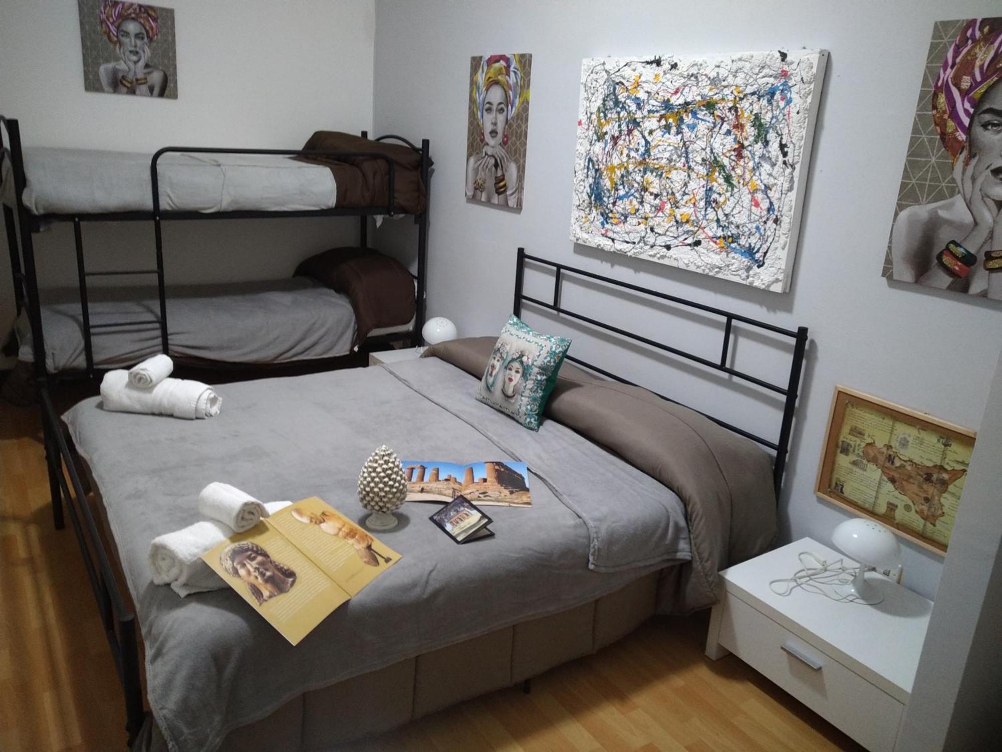 Artemide Rent Bedrooms 阿格里真托 外观 照片